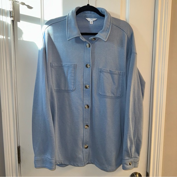 Time and Tru Women’s Knit Shacket / XXL / Light Blue
Excellent Condition - Picture 2 of 5